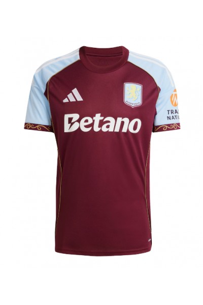 Aston Villa Ezri Konsa #4 Jalkapallovaatteet Kotipaita 2025-26 Lyhythihainen Aston Villa Ezri Konsa #4 Jalkapallovaatteet Kotipaita 2025-26 Lyhythihainen